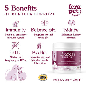 Fera Organics - Bladder Support for Dogs and Cats