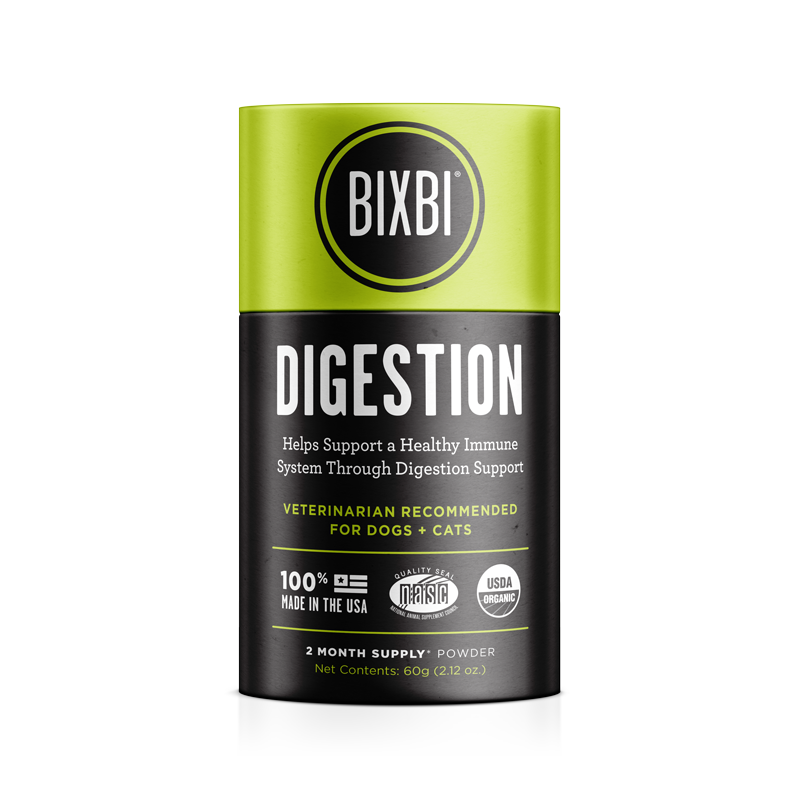Bixbi - Digestion Organic Mushrooms Dog & Cat Supplements