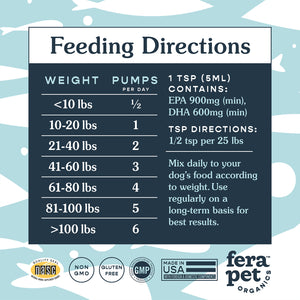 Fera Organics - Fish Oil for Dogs