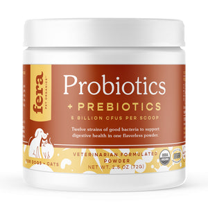 Fera Organics - USDA Organic Probiotics with Prebiotics
