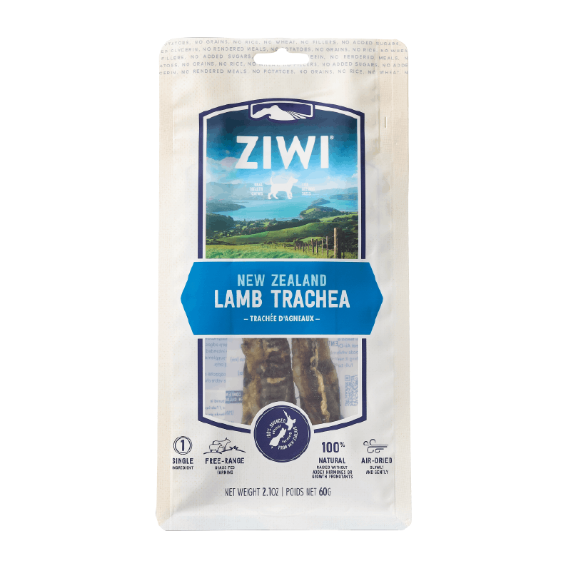 Ziwi Air Dried Dog Treats - Lamb Trachea