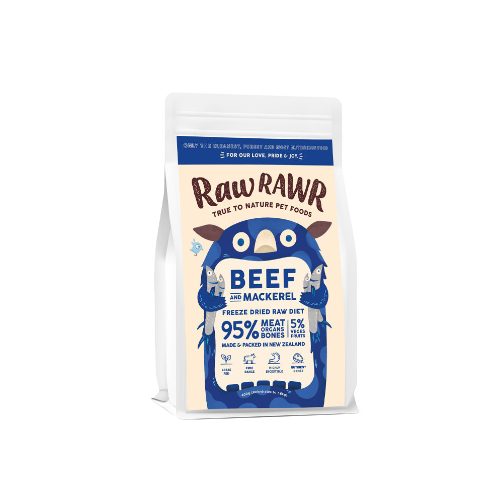 Raw Rawr - Beef and Mackerel