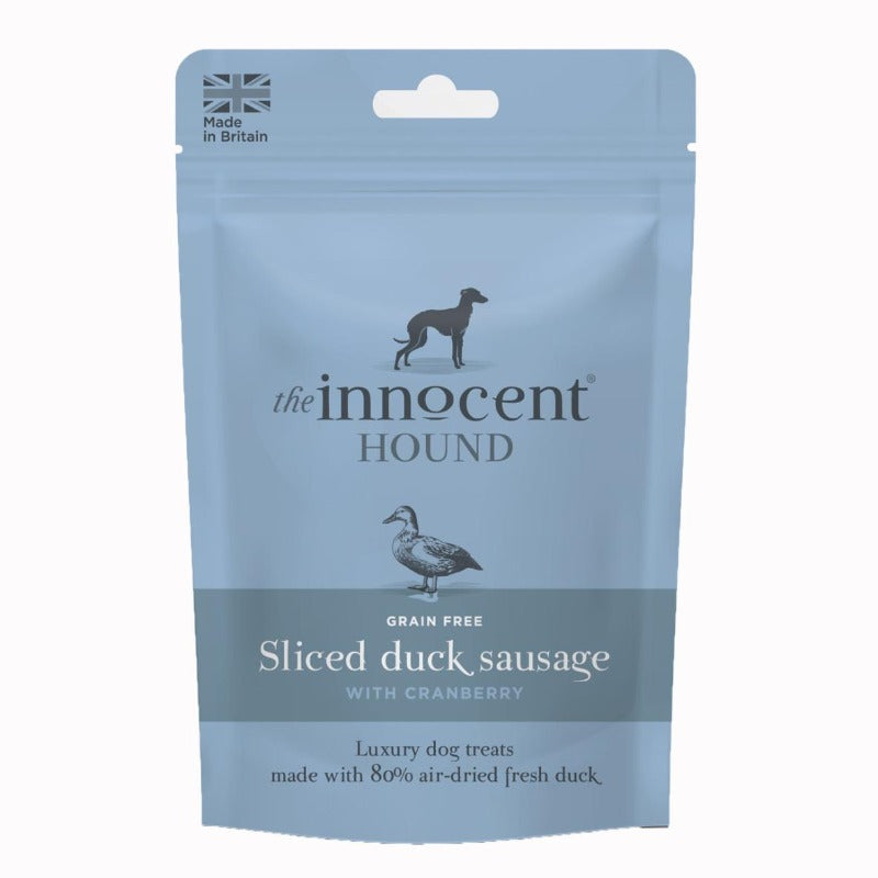 The Innocent Hound - Sliced Duck Sausaged with Cranberry