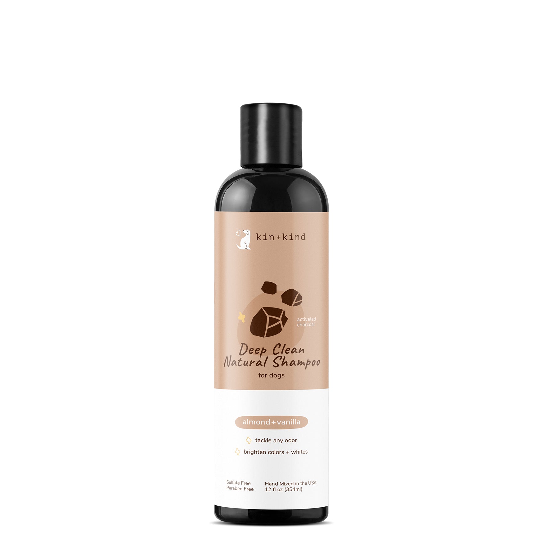 kin+kind - Deep Clean Dog Shampoo (Almond + Vanilla)
