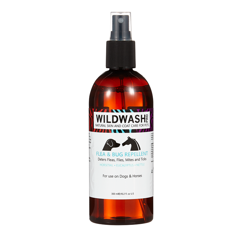 WildWash - Pro Flea and Bug Repellent for Dogs and Horses 300 ml