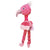 KONG Medium Stretchezz Curlz - Flamingo