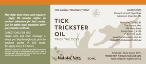 The Natural Vets - Tick Trickster Oil
