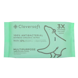 Cloversoft - Anti Bacterial Wipes 40 sheets