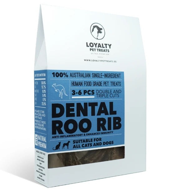 Loyalty Pet Treats - Dental Roo Rib