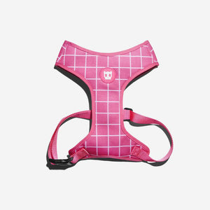 Zee.Dog Pink Wave Air Mesh Harness