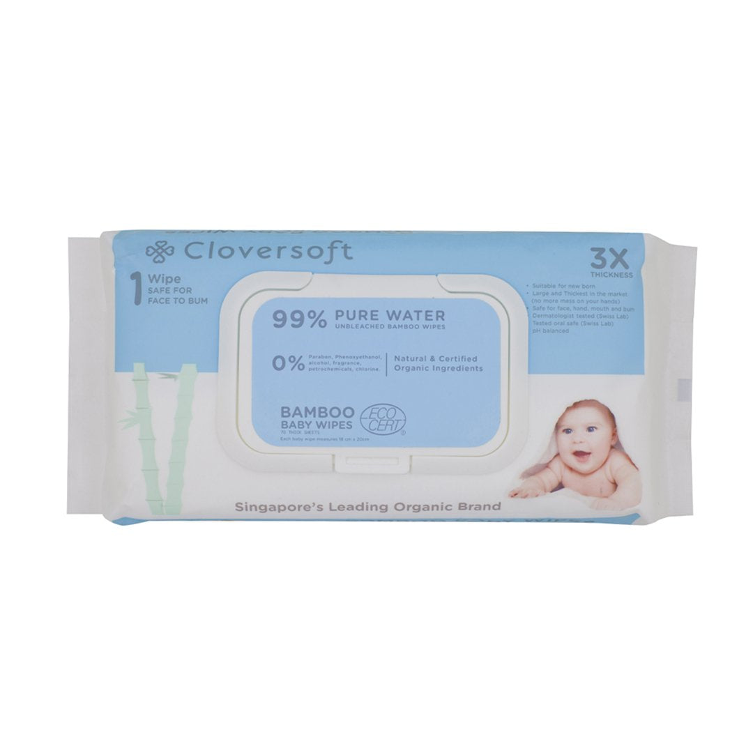 Cloversoft store bamboo wipes