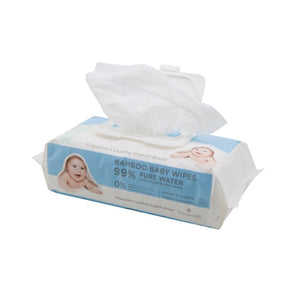 Cloversoft - Unbleached Bamboo Organic Pure Water Baby Wipes